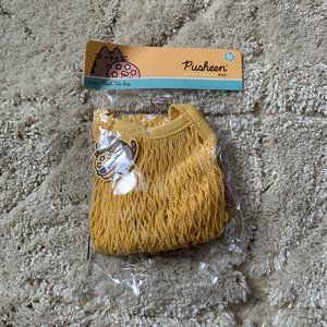 NWT Pusheen Cotton Mesh Tote Bag